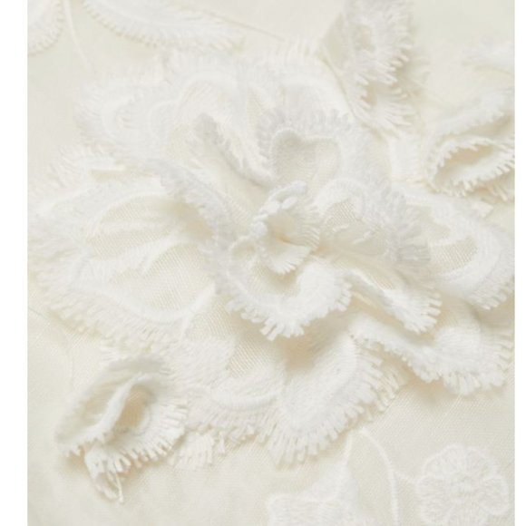 Zimmermann Postcard Appliqué Linen and Silk Dress AU 1 - Picture 11 of 11